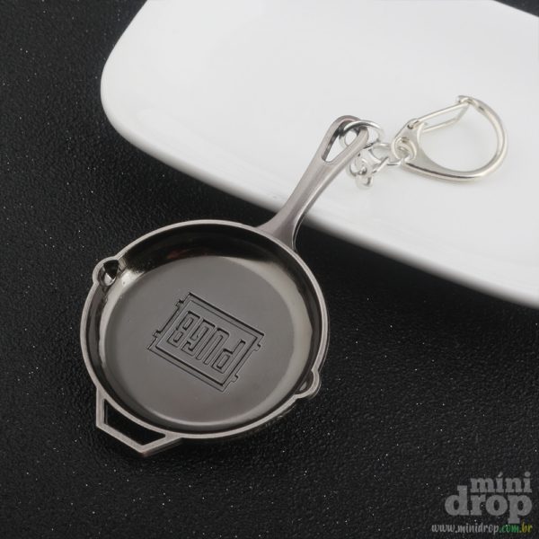 Panela do Pubg em chaveiro (Preta) - Imagem 1
