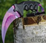 Karambit do CS Go - Purple + Rose Red