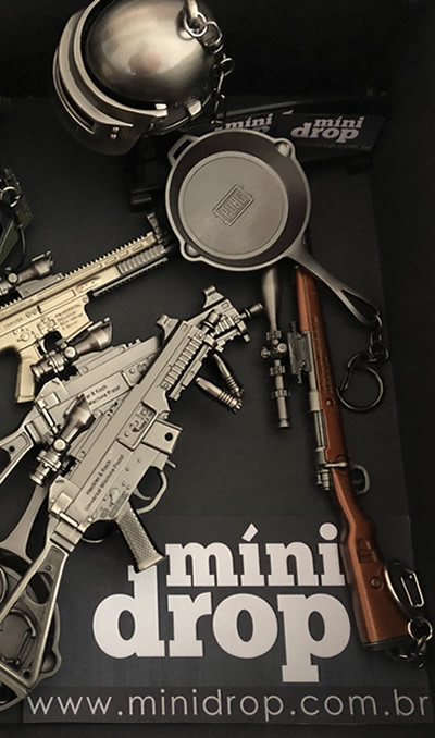 Minidrop Miniaturas E Produtos Gamer Exclusivos Pubg E Sports E