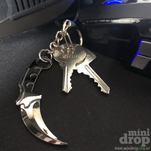 chaveiro counter strike Chaveiro de Karambit - CS - Imagem 3