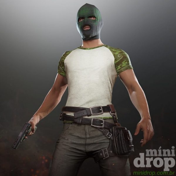 Boneco do Pubg com skin do Xbox - Battlegrounds Action Figure