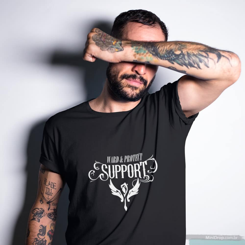 Camiseta Preta Karma