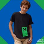 camiseta minecraft