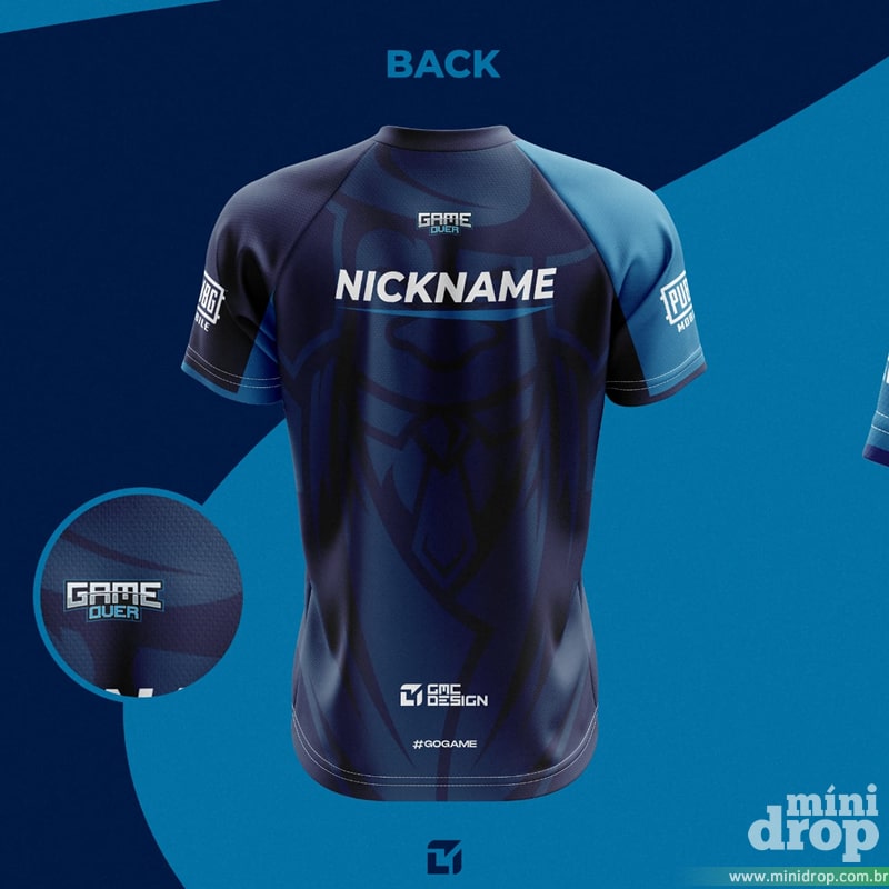 Camisa Camiseta Free Fire Gamer Esport Personalizada Infantil