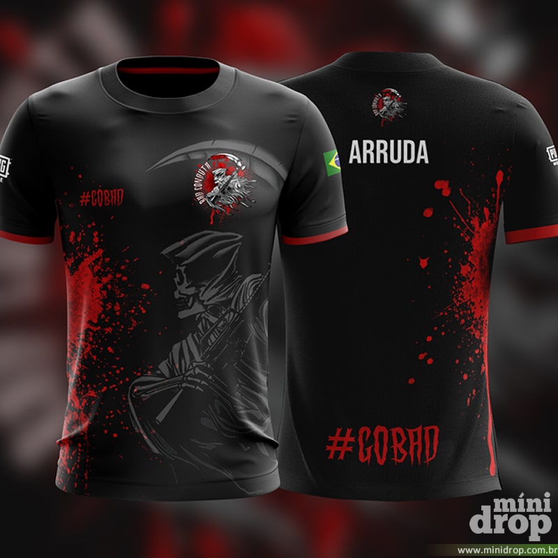 Camiseta Personalizada Free Fire + Nome