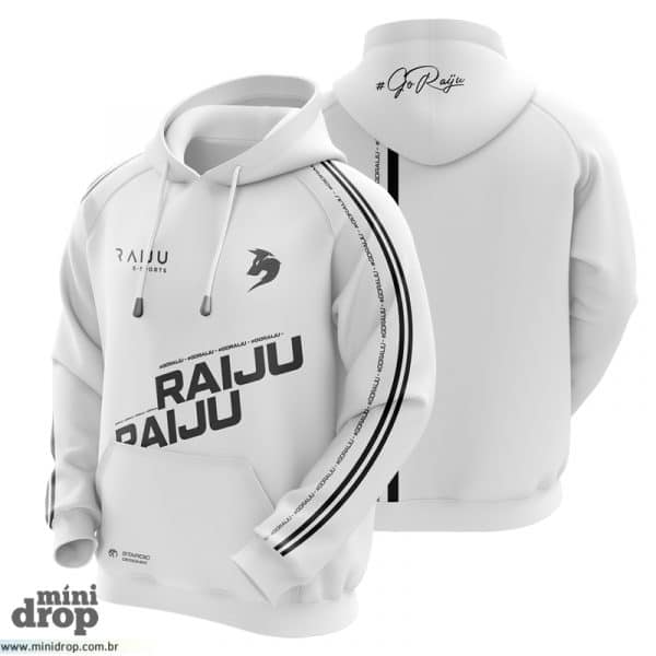 Moletom Raiju - Branco - Imagem 1