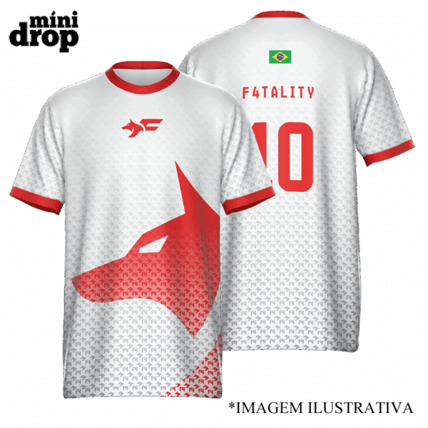 camiseta-fatality-branca Camiseta F4TALITY - Branca - Imagem 1