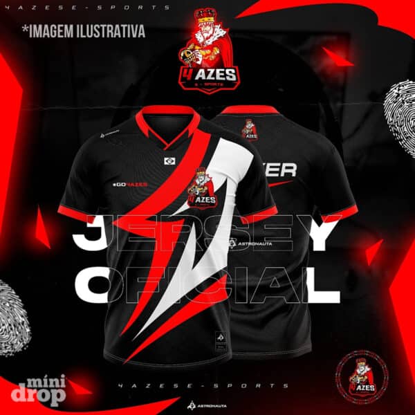 camiseta-4azes jersey 4azes