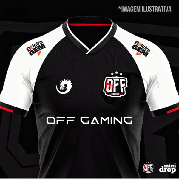 camiseta-off Camiseta time esports OFF