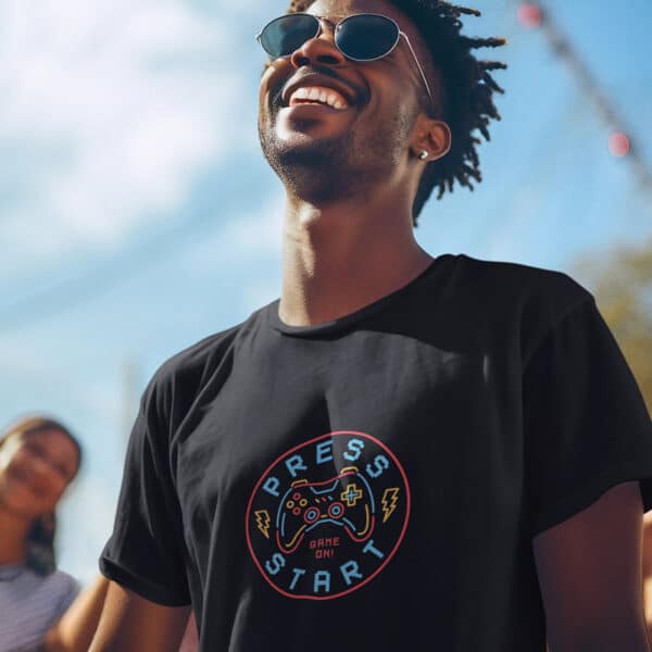 Camiseta Press Start