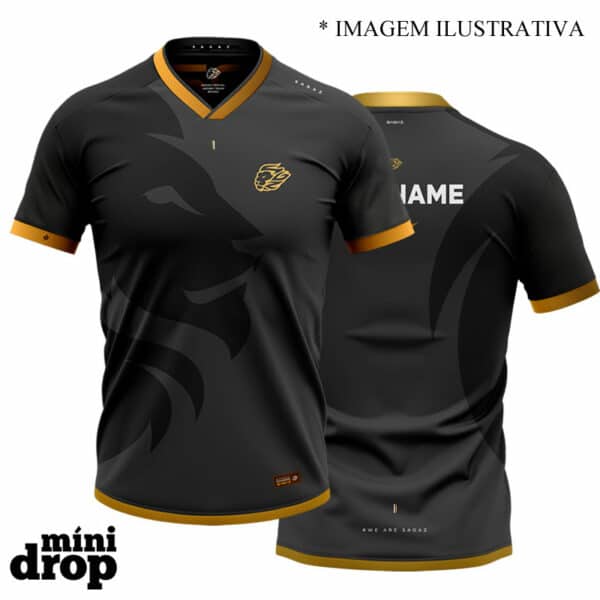 camiseta-sagaz-preta jersey sagaz