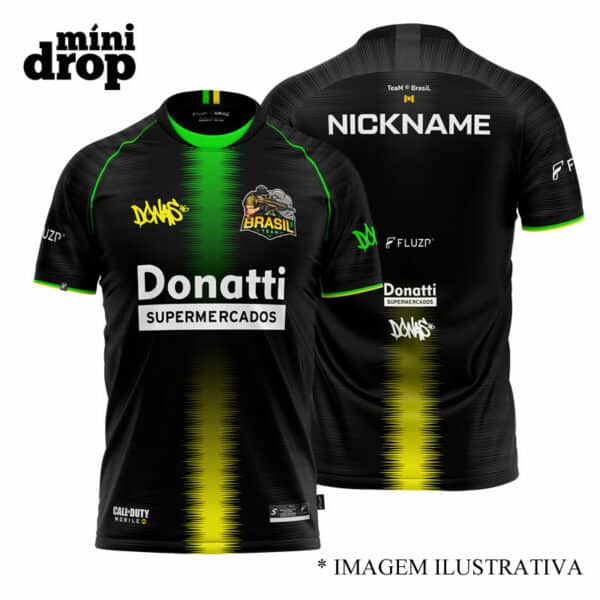 camiseta BRASIL TEAM jersey Brasil Team