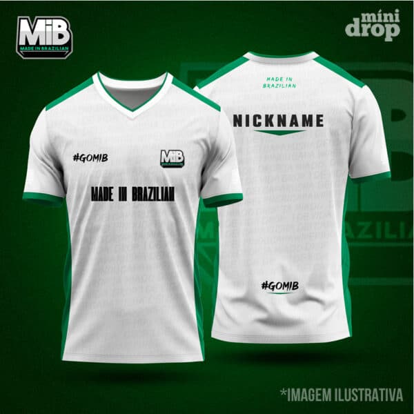 camiseta mib branca JERSEY MIB