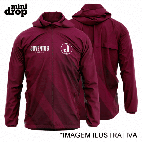 Moletom Juventus - Vinho - Imagem 1