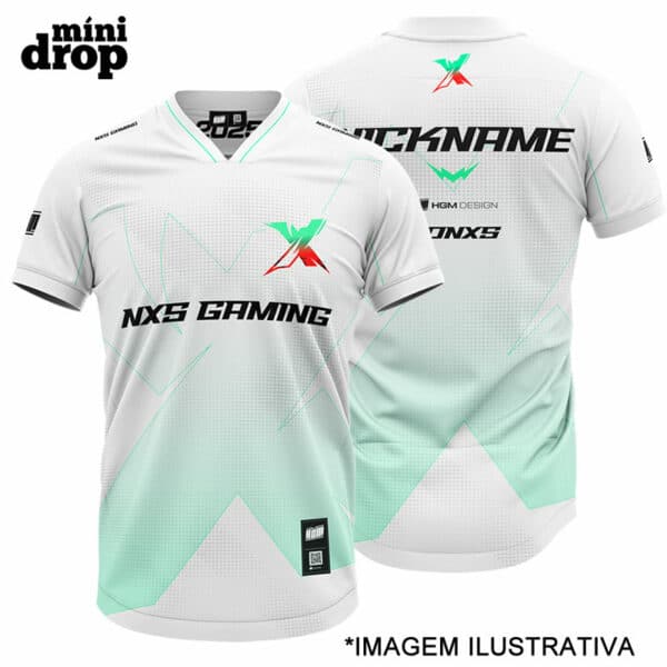 camiseta nxs branca JERSEY NXS