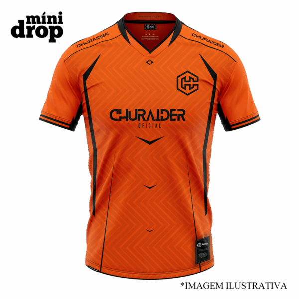 Camiseta Churaider - Laranja - Imagem 1