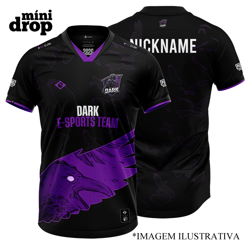 camiseta dark esports JERSEY DARK ESPORTS