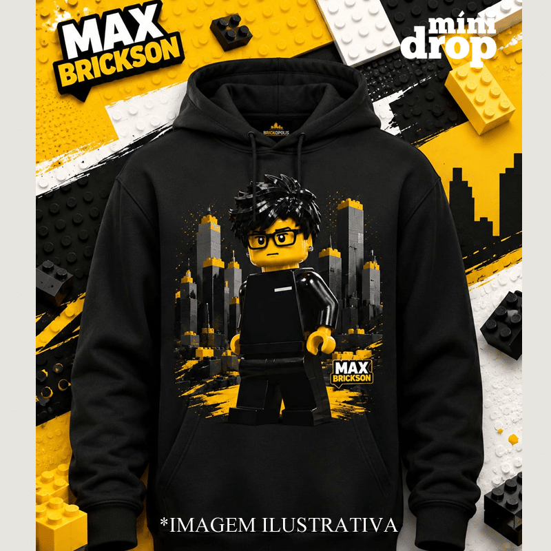 Moletom-Max-Brickson-em-Brickopolis Moletom Max Brickson em Brickopolis - Imagem 1
